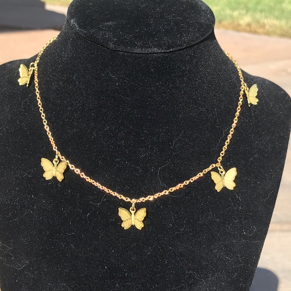 Butterfly necklace 🦋